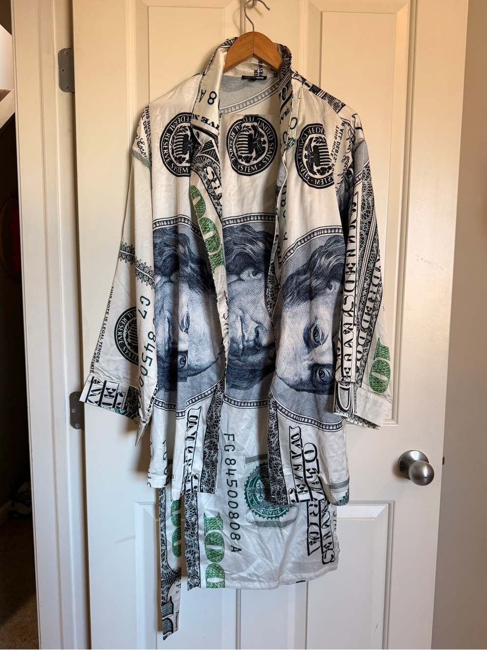 The Benjamins! Money Print Suit